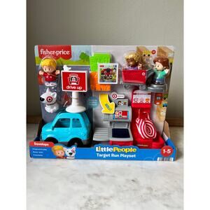 Fisher-Price Little People Target Run Playset New